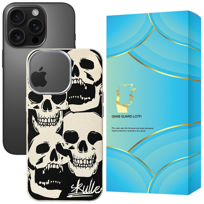 کاور قاب گارد لطفی مدل SKELET مناسب برای گوشی موبایل اپل iPhone 16 Pro