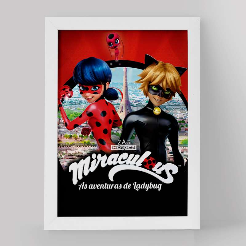 تابلو کودک خندالو مدل دختر کفشدوزکی کد 3457