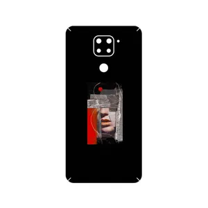 MAHOOT Collage of Mouth Cover Sticker for Xiaomi Redmi Note 9
