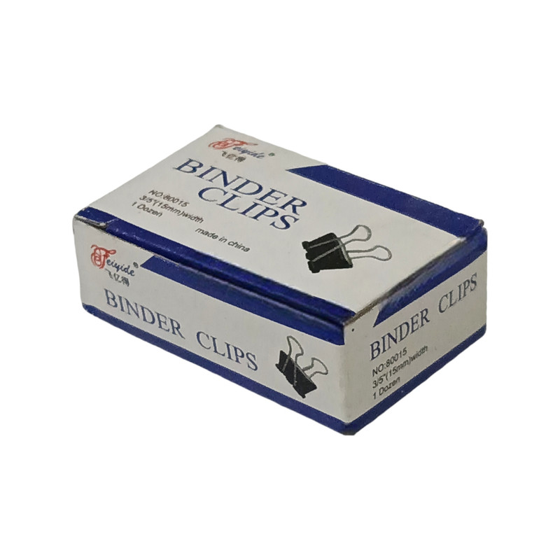 گیره کاغذ فیده مدل 15MM بسته 12 عددی