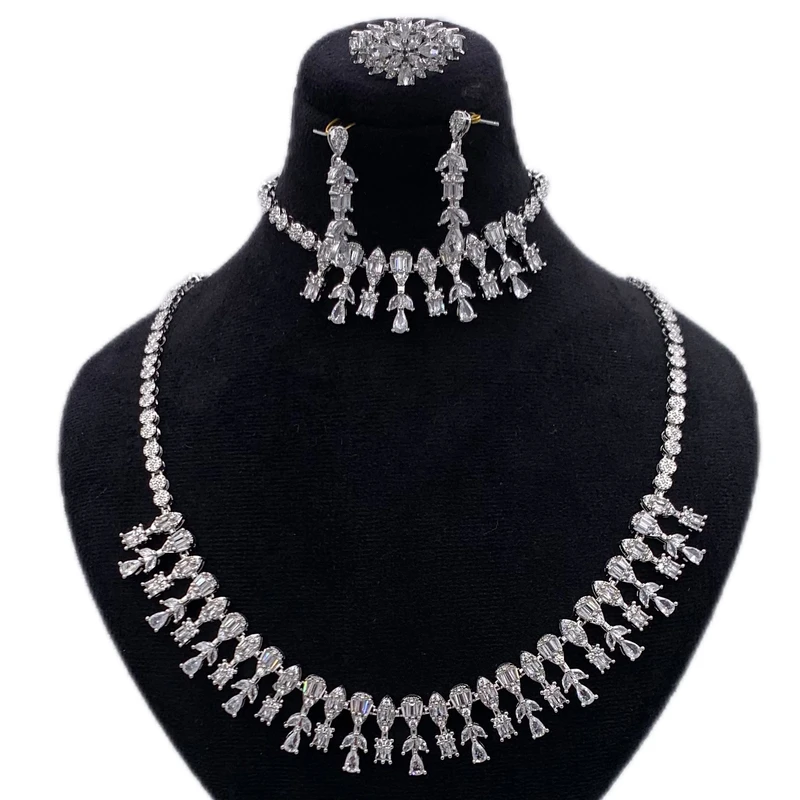 نیم ست زنانه مدل جواهری KYSER029