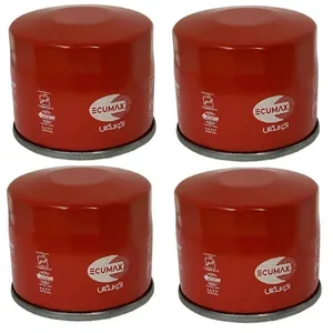 فیلتر روغن اکو مکس مدل ECU-1226 مناسب برای سایپا پراید 111 مجموعه 4 عددی 