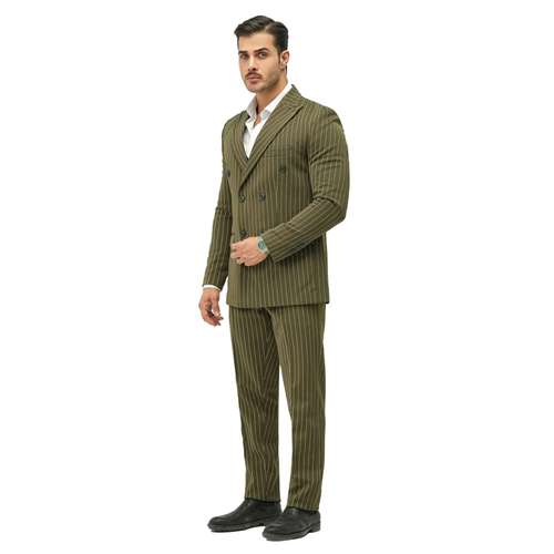 کت و شلوار مردانه مدل دبل برس کد 2580