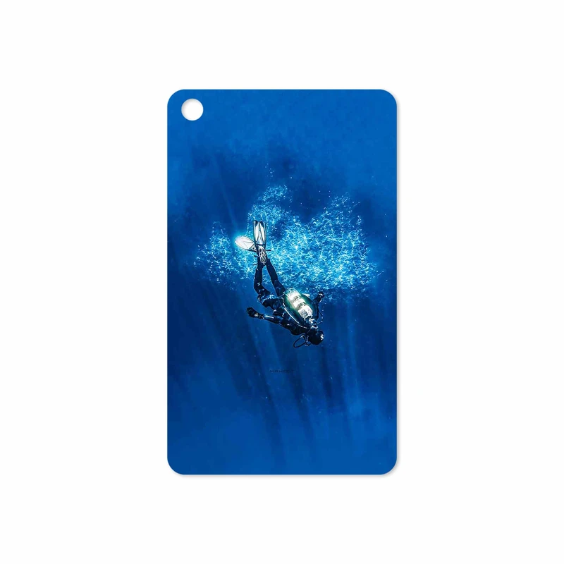 برچسب پوششی ماهوت مدل Scuba Diving مناسب برای تبلت شیائومی Mi Pad 4 2018