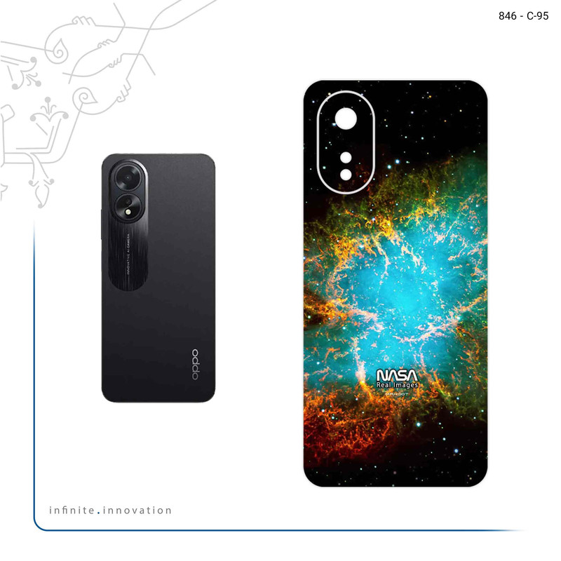 برچسب پوششی ماهوت مدل Universe b NASA 9 مناسب برای گوشی موبایل اپو A38