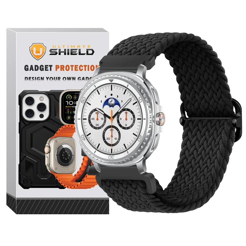 بند آلتیمیت شیلد مدل Braided NV8 SL مناسب برای ساعت هوشمند سامسونگ Galaxy Watch 8 40mm