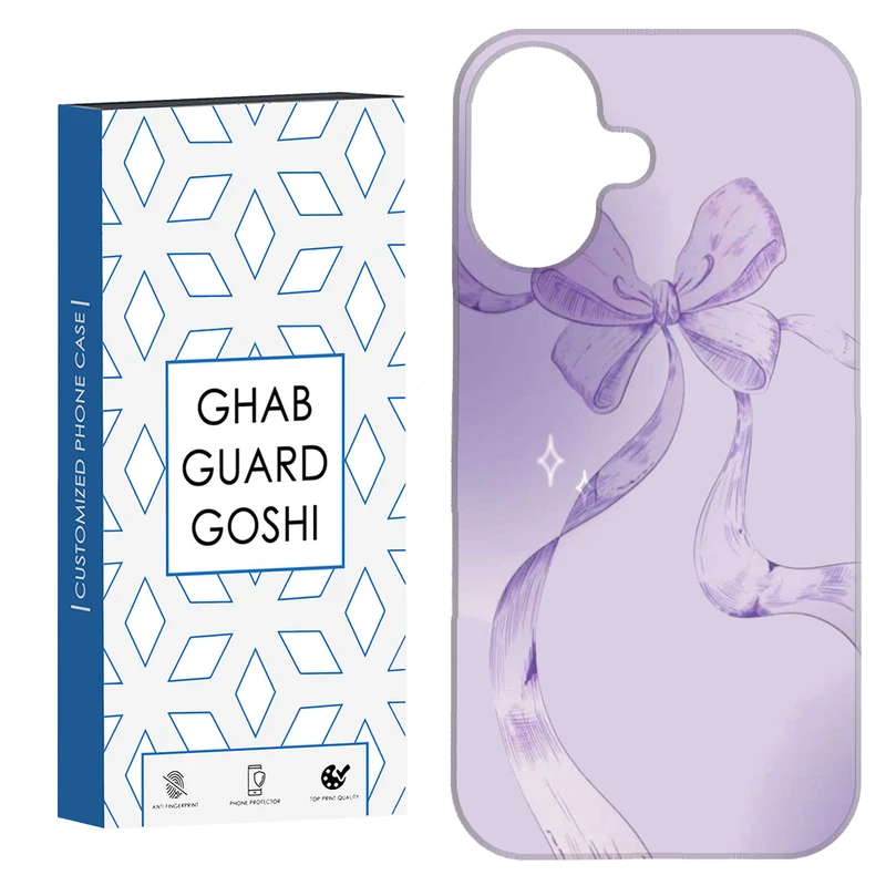 کاور قاب گارد گوشی طرح پاپیون کد Dimo-821 مناسب برای گوشی اپل Iphone 16     