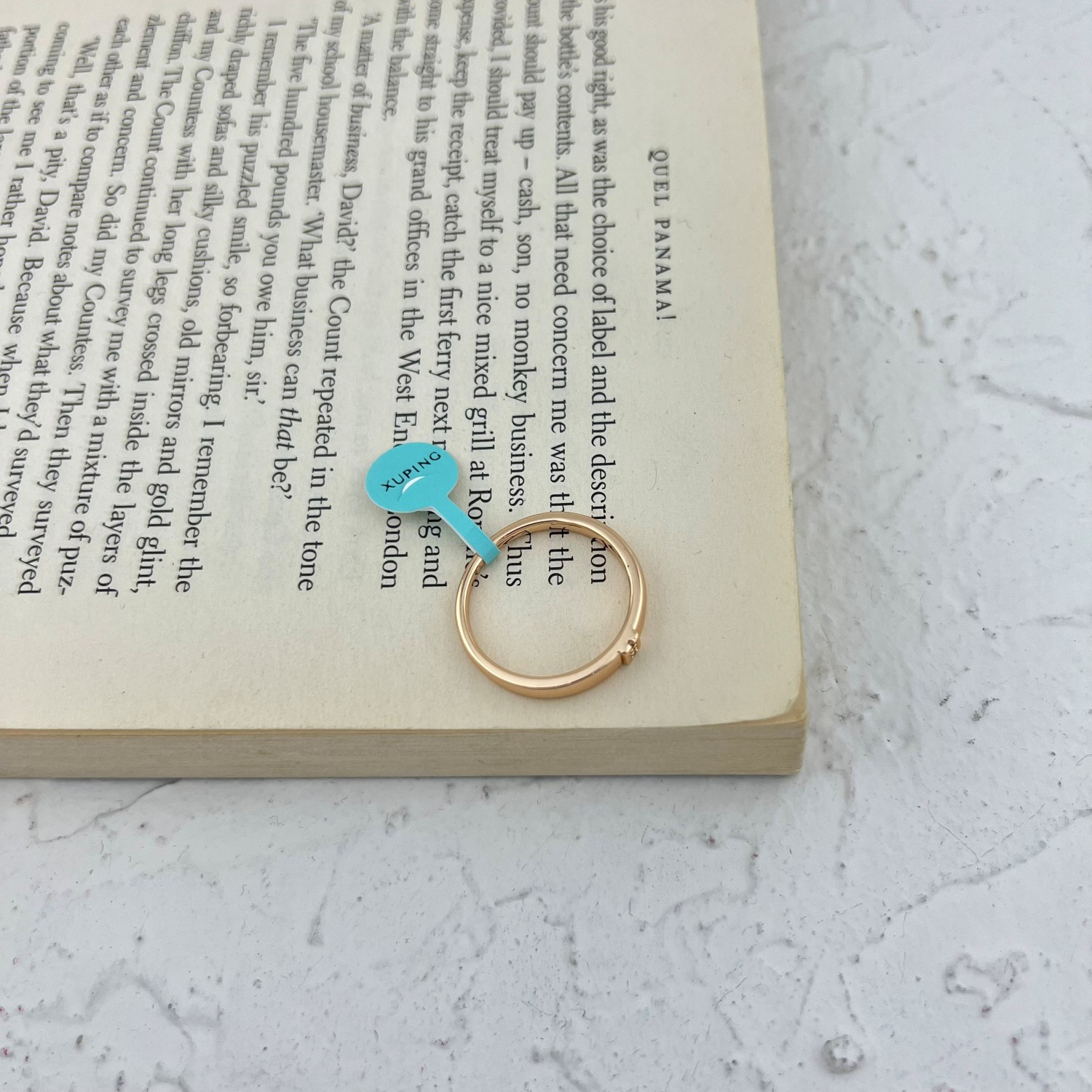 انگشتر زنانه ژوپینگ کد R4599