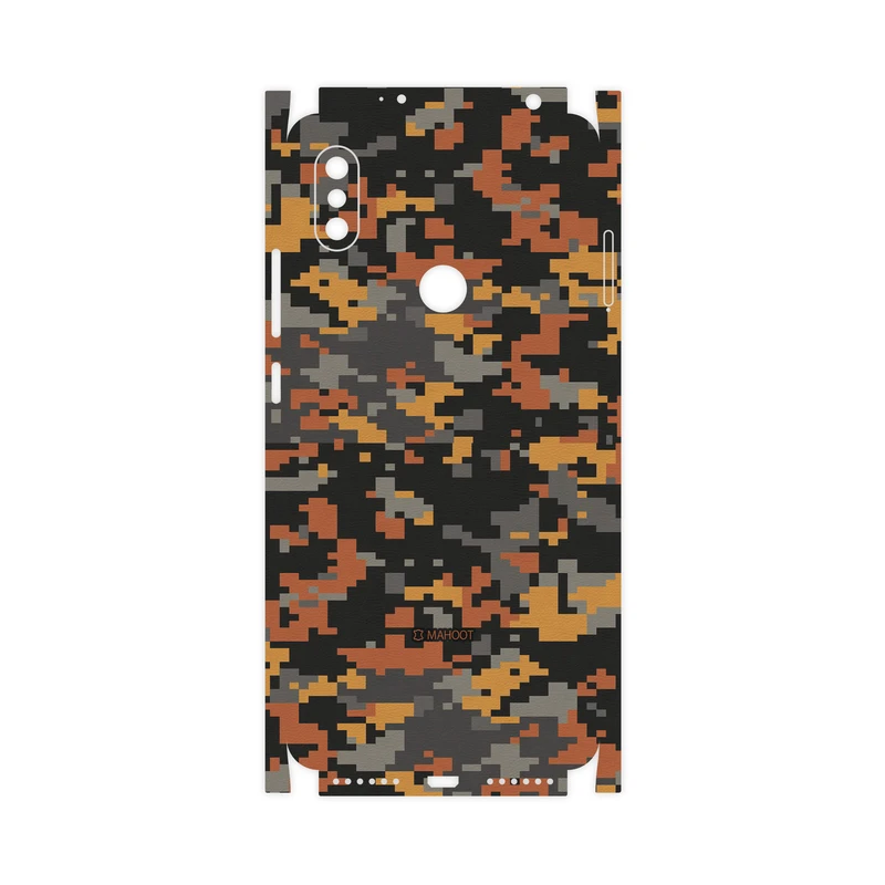 برچسب پوششی ماهوت مدل Army-Autumn-pixel-FullSkin مناسب برای گوشی موبایل شیائومی Redmi S2