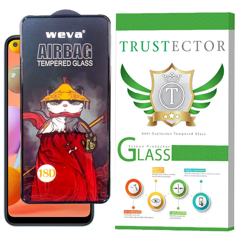 محافظ صفحه نمایش تراستکتور مدل AIRTA-Glass مناسب برای گوشی موبایل سامسونگ Galaxy A11