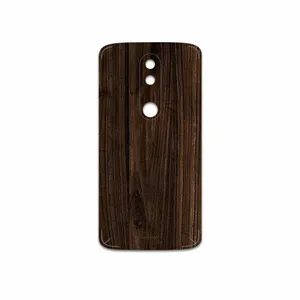 MAHOOT Dark Walnut Wood Cover Sticker for Motorola Moto X Force