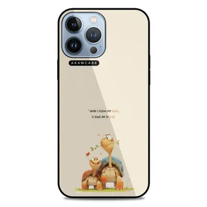 AKAM AMC-WA13PROMAX-ANIMALS QOUTES-2 Cover For Apple iPhone 13 Pro Max