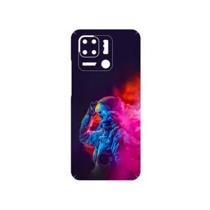 MAHOOT Smoke Rainbow Digital Art 1 Cover Sticker for Xiaomi Redmi 10 Power