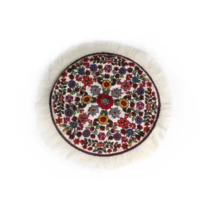 رومیزی سوزن دوزی آرانیک مدل پته دوزی کد 1004400148