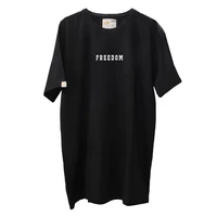 تی شرت اورسایز آستین کوتاه زنانه مسترمانی مدل freedom 2