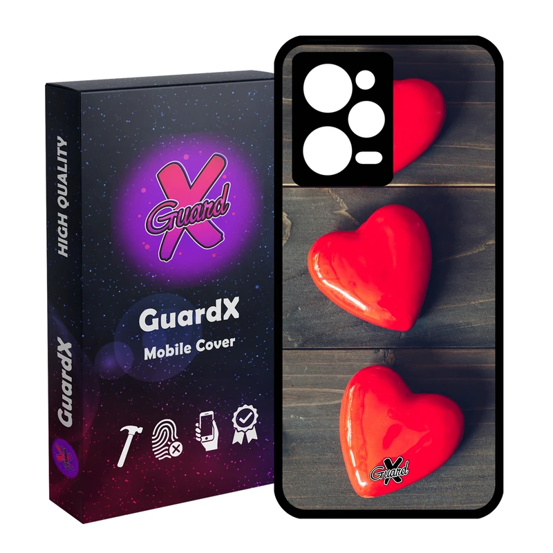 کاور گارد ایکس طرح Love مدل Glass10181 مناسب برای گوشی موبایل شیائومی Redmi Note 12 Pro 5G/Poco X5 Pro 5G/Note 12 Pro Pro speed