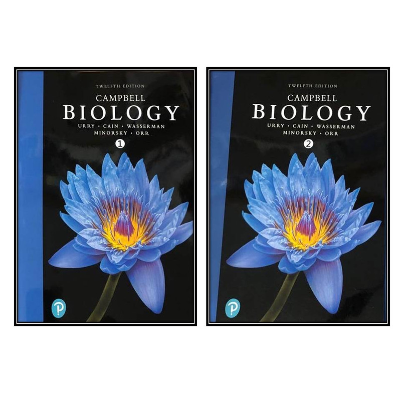 مشخصات، قیمت و خرید کتاب Campbell Biology 12th Edition اثر جمعی از  نویسندگان انتشارات مؤلفین طلایی 2 جلدی | دیجی‌کالا