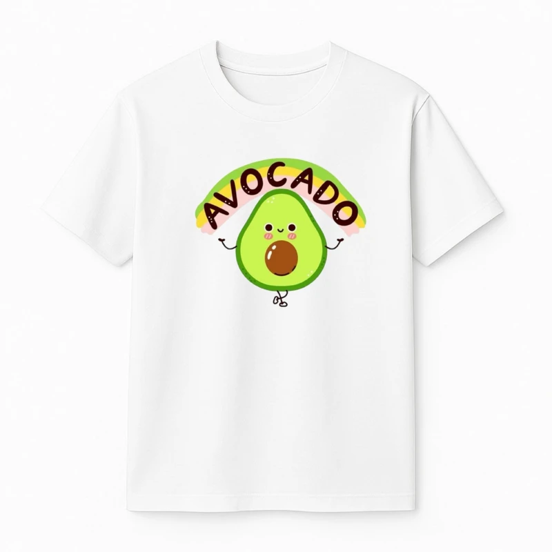 تی‌شرت آستین کوتاه پسرانه مدل آووکادو تپل 