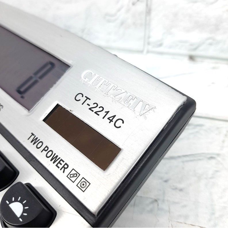 ماشین حساب سیتیزیو مدل CT-2214C ماشین حساب سیتیزیو مدل CT-2214C