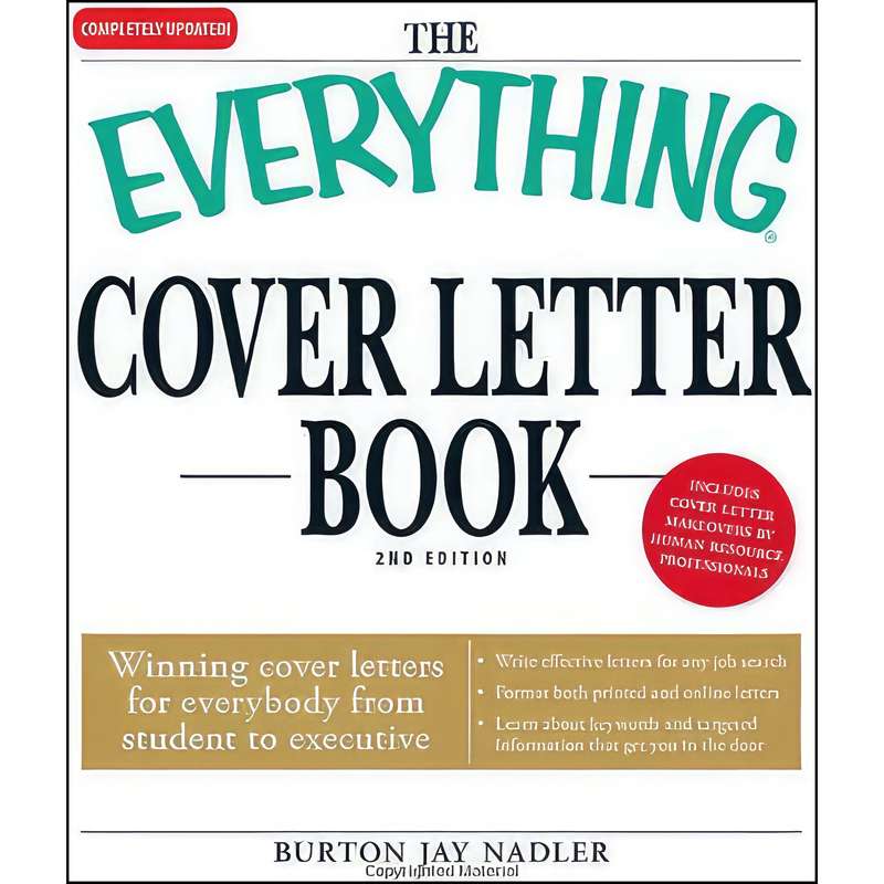 کتاب The Everything Cover Letter Book اثر Burton Jay Nadler انتشارات Everything کتاب The Everything Cover Letter Book اثر Burton Jay Nadler انتشارات Everything