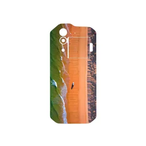 MAHOOT Beach and Green Sea Cover Sticker for CAT S60