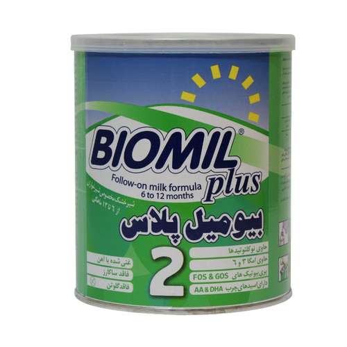 شیر خشک بیومیل پلاس 2 فاسبل مناسب شیرخواران 400 گرم
