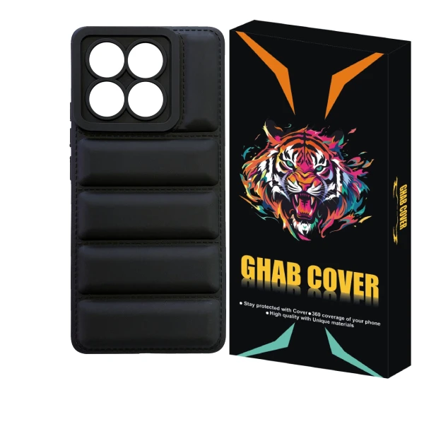 کاور قاب کاور مدل پافری طرح Puffery مناسب برای گوشی موبایل شیائومی Poco X6 Pro