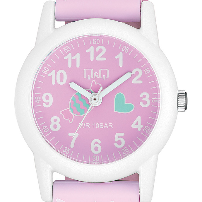 ساعت مچی عقربه ای دخترانه کیو اند کیو مدل VR99J011Y