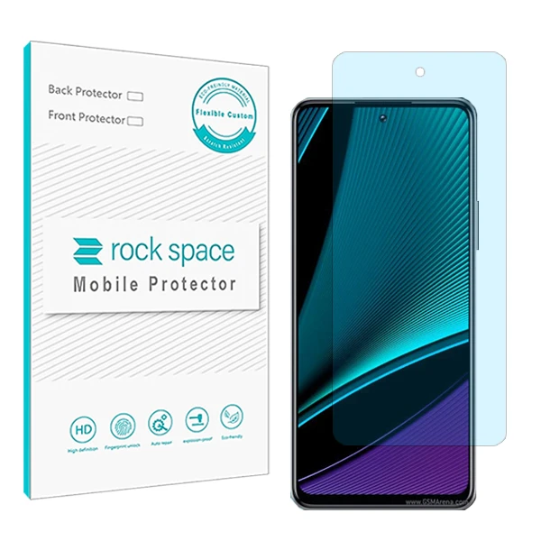 محافظ صفحه نمایش آنتی بلو راک اسپیس کد BLU مناسب برای گوشی موبایل اینفینیکس Hot 11s