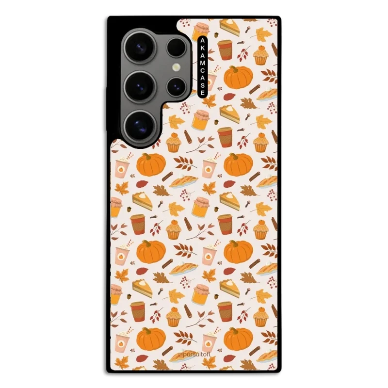 کاور آکام مدل AMC-WSGS24U-PUMPKIN-20 مناسب برای گوشی موبایل سامسونگ Galaxy S24 Ultra