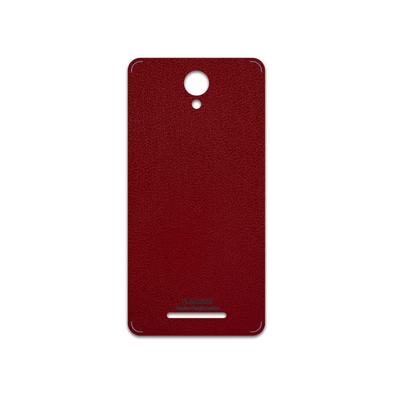 برچسب پوششی ماهوت مدل Red-Leather مناسب برای گوشی موبایل شیائومی Redmi Note 2