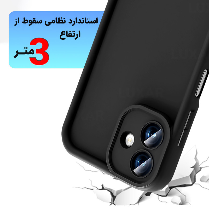 کاور لوکسار مدل a07 -Puffer band مناسب برای گوشی موبایل سامسونگ Galaxy A07 به همراه بند آویز