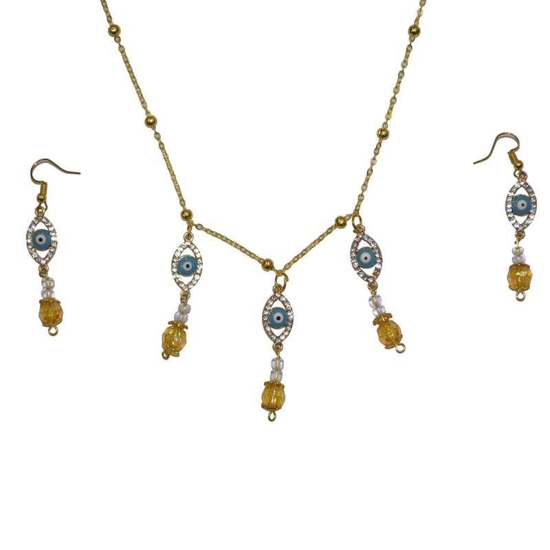 نیم ست زنانه مدل چشم کد 152