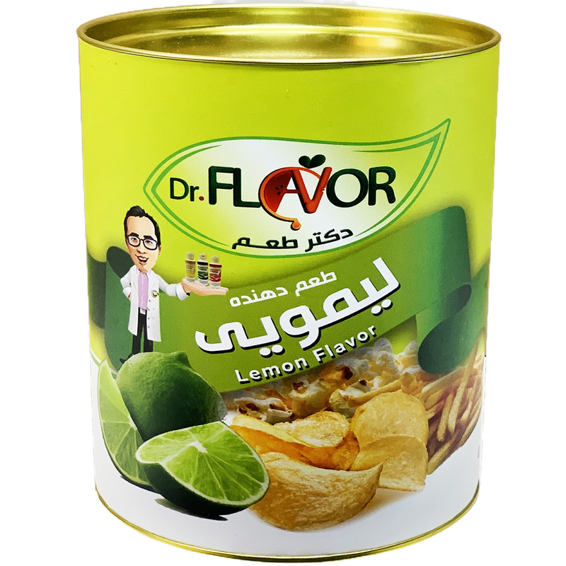طعم دهنده لیمویی پودری دکتر طعم - 500 گرم