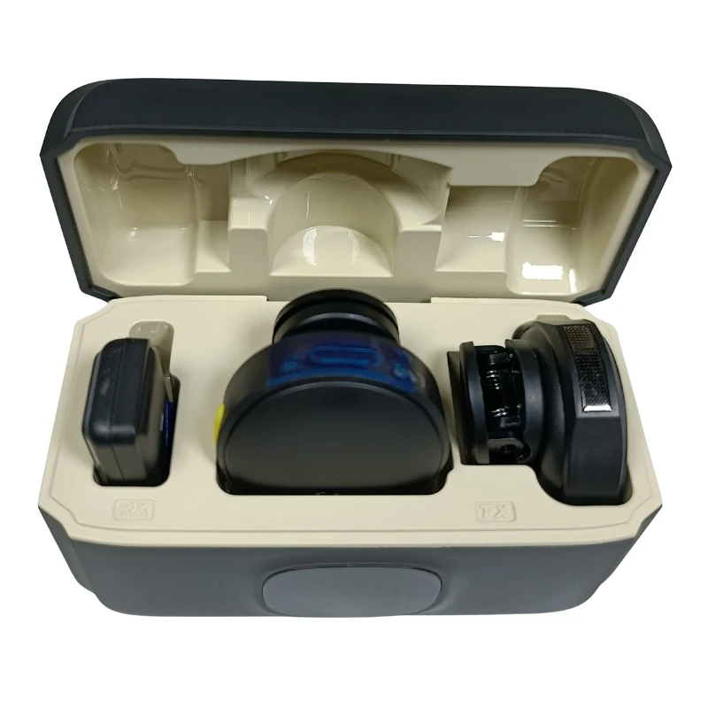 میکروفن بی سیم سکه ای مدل SH8 با درگاه اتصال تایپ سی و لایتنینگ