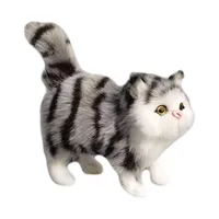 عروسک طرح گربه نچرال مدل 67 ارتفاع 12 سانتی‌متر