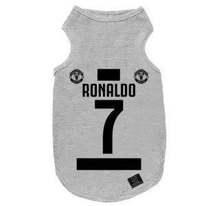 لباس سگ و گربه 27 طرح CR7 کد MH22 سایز XL