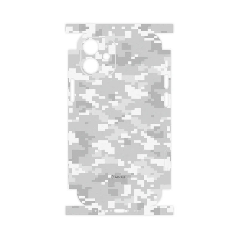 برچسب پوششی ماهوت مدل Army-Snow-Pixel-FullSkin مناسب برای گوشی موبایل اپل iPhone 12 mini