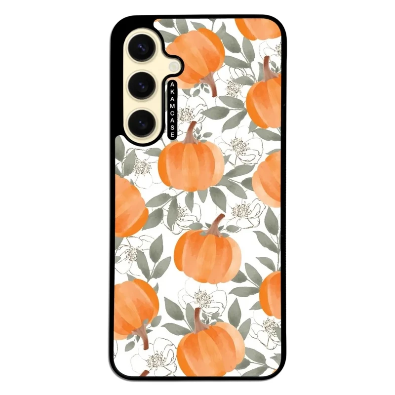 کاور آکام مدل AMC-WSGS24FE-PUMPKIN-27 مناسب برای گوشی موبایل سامسونگ Galaxy S24 FE