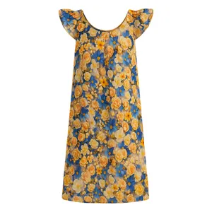 پیراهن آستین تا روی شانه راحتی زنانه مدل آنابلا کد 72