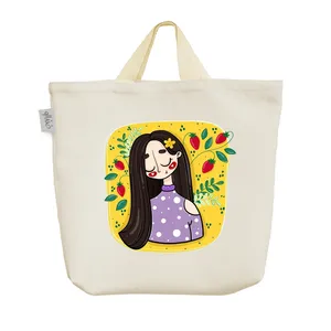 ساک خرید خندالو مدل دخترانه کد 5183