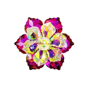 گل سینه زنانه شهر جواهر مدل SJ-BR002-R