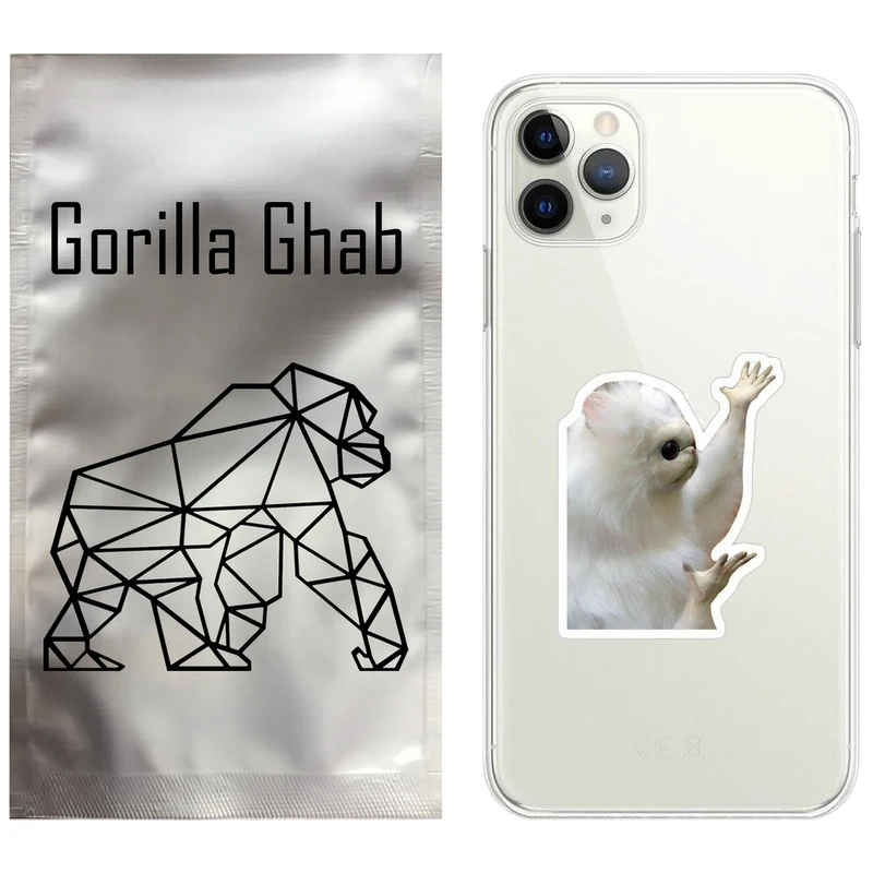 کاور گوریلا قاب مدل CLG کد 89 طرح میمون مناسب برای گوشی موبایل اپل iPhone 11 Pro Max