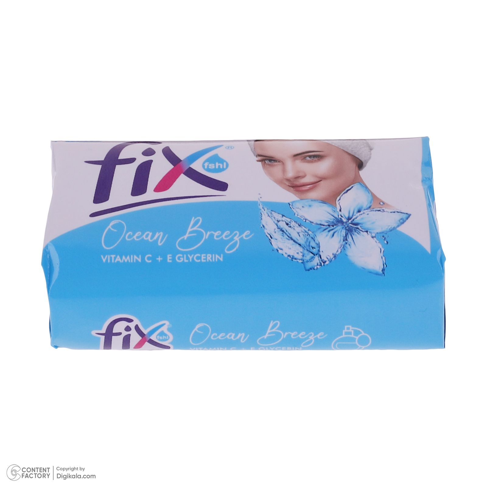 صابون شستشو فیکس مدل Ocean Breeze وزن 90 گرم بسته 6 عددی -  - 3