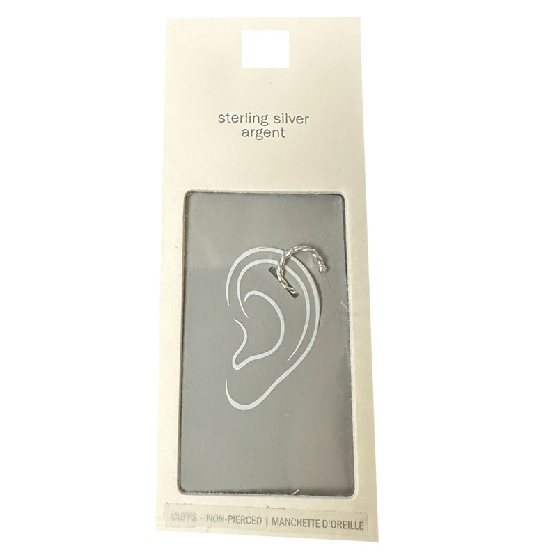 پیرسینگ نقره زنانه مدل ایرکاف کد 1174