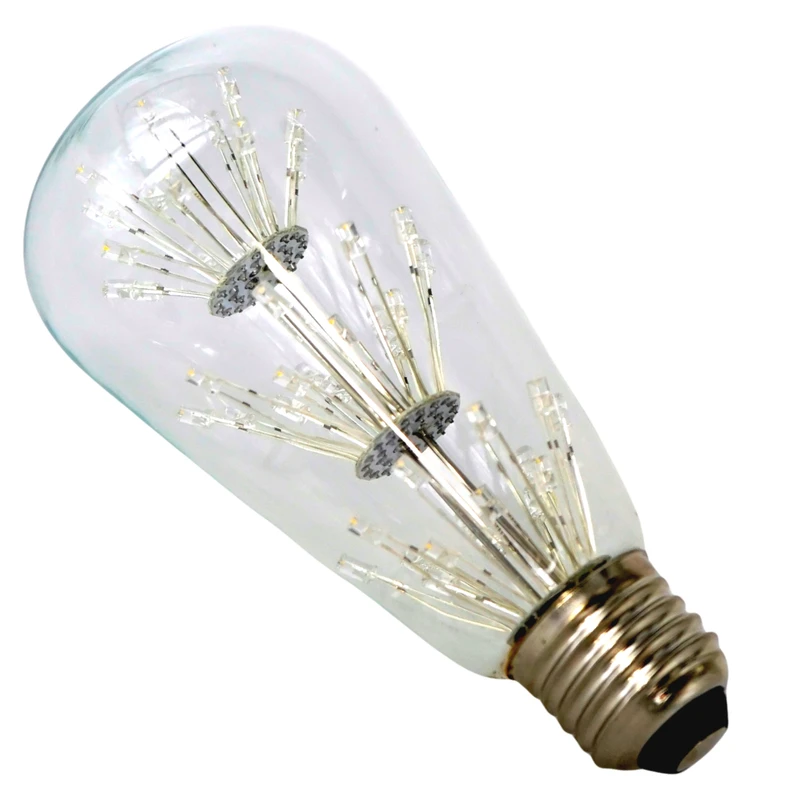 لامپ  6 وات ال ای دی فیلامنتی مدل ST64 پایه E27