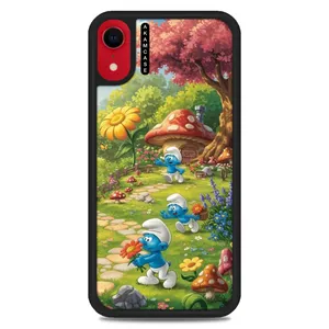 AKAM AMC-WAXR-SMURFS-8 Cover For Apple iPhone XR