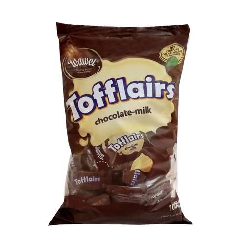 تافی شیری شکلاتی واول - 500 گرم