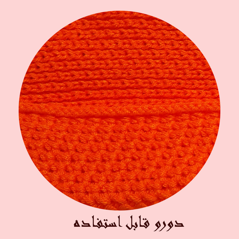 شال گردن بافتنی بچگانه مدل رینگی -1