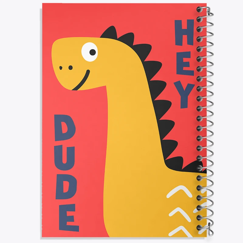 دفتر لیست خرید 50 برگ خندالو طرح دایناسور کیوت کد N601